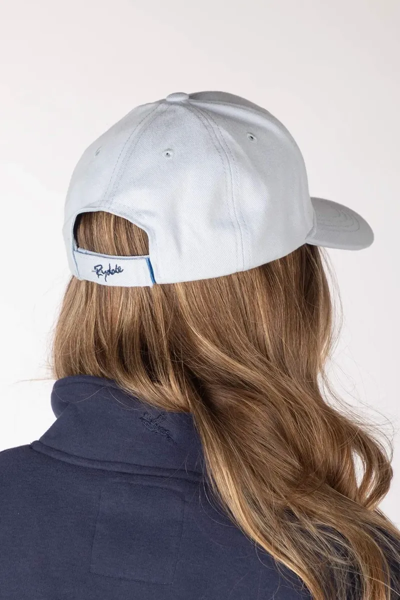 Rydale Ripon Ladies Snaffle Baseball Cap - Soft Blue-7