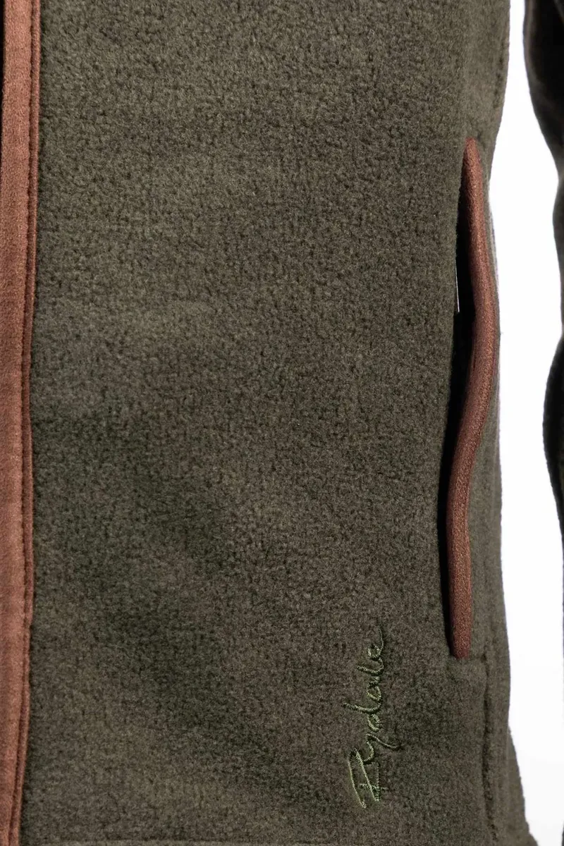 Rydale Kid's Huggate Fleece Jacket - Khaki-3