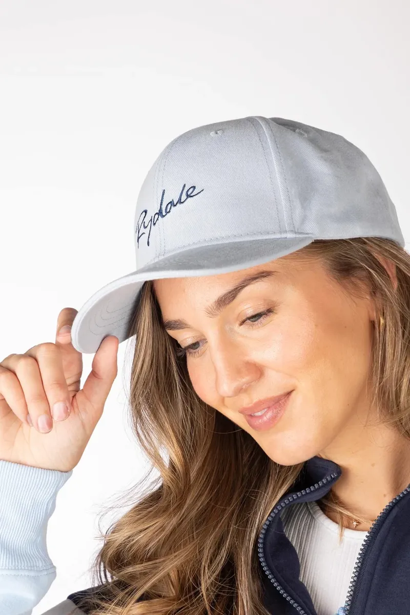 Rydale Ripon Ladies Snaffle Baseball Cap - Soft Blue-6