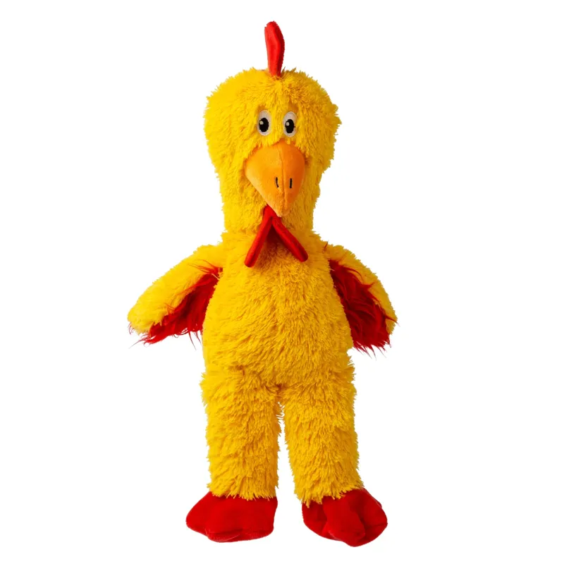 KONG Large Dog Toy Knots Chicken - Yellow