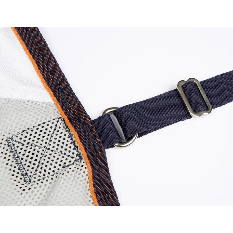 Shires Tempest Original Fly Mesh Combo Rug - White-5