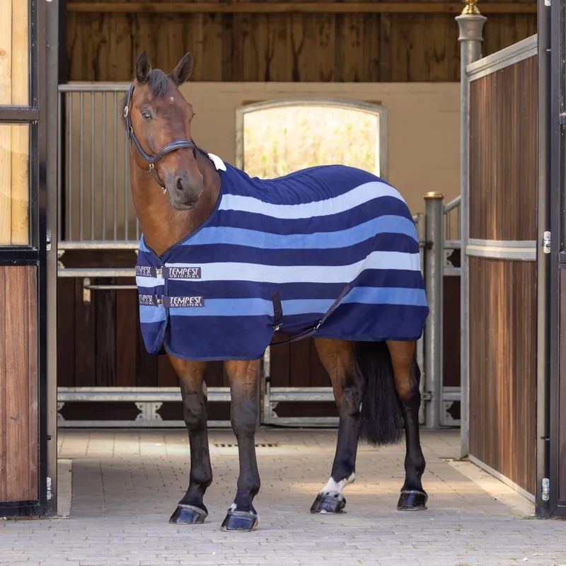 Shires Tempest Original Newmarket Fleece Rug - Blue