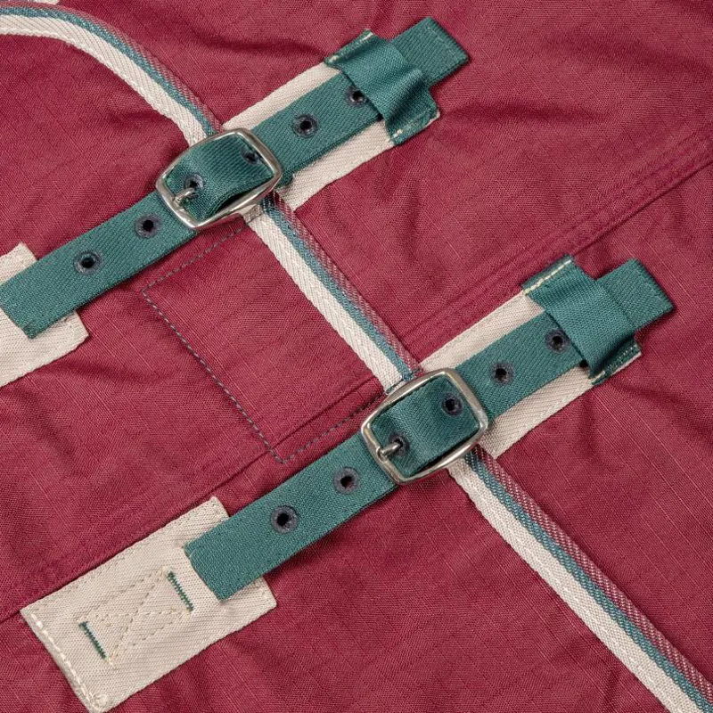 Shires Tempest Original 200g Turnout Combo Rug - Maroon-1