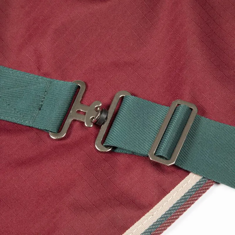 Shires Tempest Original 200g Turnout Combo Rug - Maroon-2