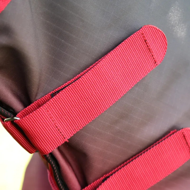 Shires Tempest Original 200g Turnout Combo Rug - Red Skeleton-1