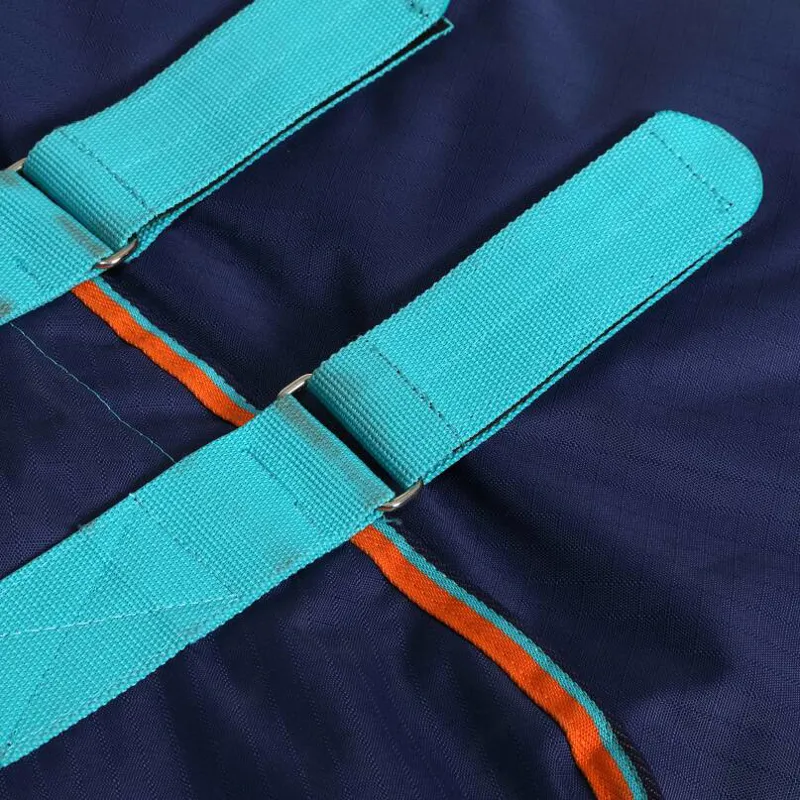 Shires Tempest Original 100g Combo Turnout Rug - Navy Blue-1