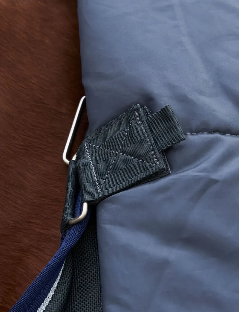 WeatherBeeta ComFiTec Ultra Detach-A-Neck 100g Turnout Rug - Charcoal-6