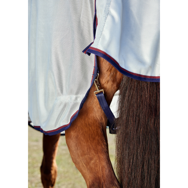 WeatherBeeta ComFiTec Airflow Fly Sheet Combo - Grey/Navy/Burgundy-6