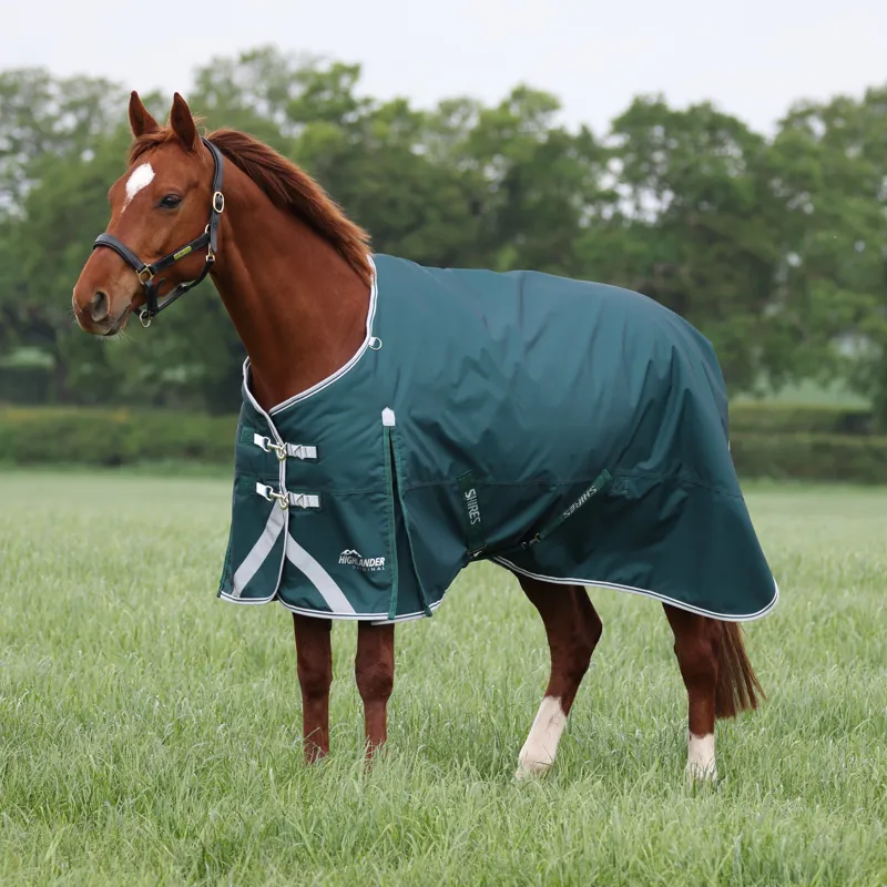 Shires Highlander Original 300g Turnout Rug - Green