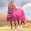Shires Highlander Original 300g Turnout Combo Rug - Raspberry
