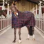 Shires Tempest Plus 100g Stable Combo Rug - Green Check