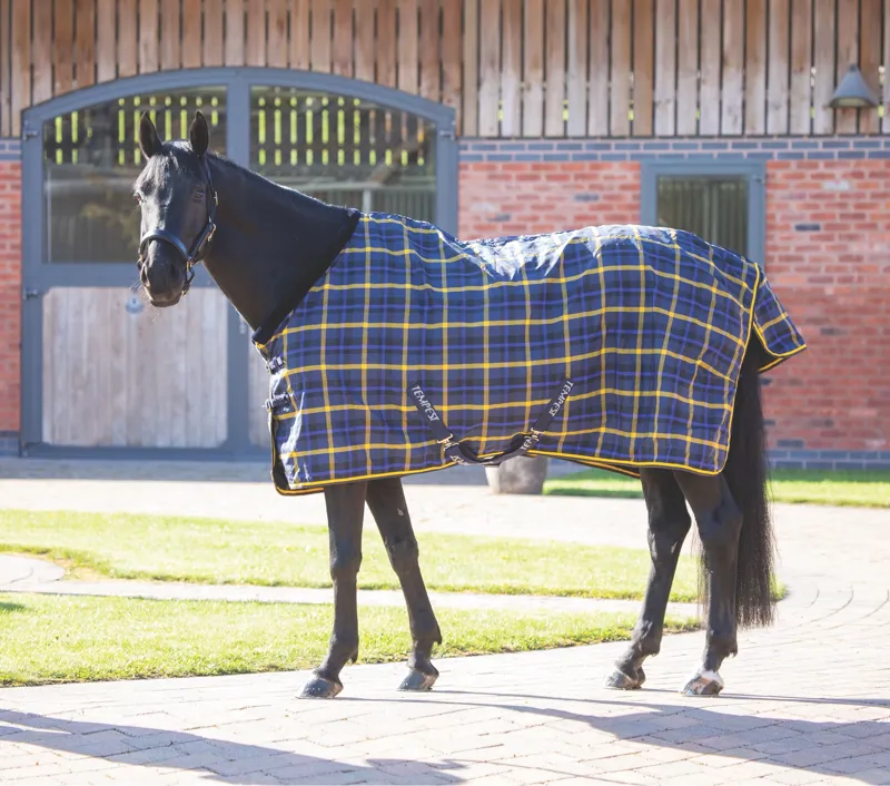 Shires Tempest Plus Lite Stable Rug - Blue-1