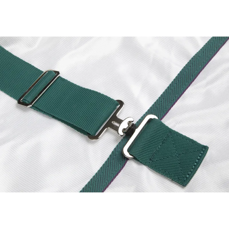 Shires Highlander Plus Fly Sheet Combo Rug - White-9