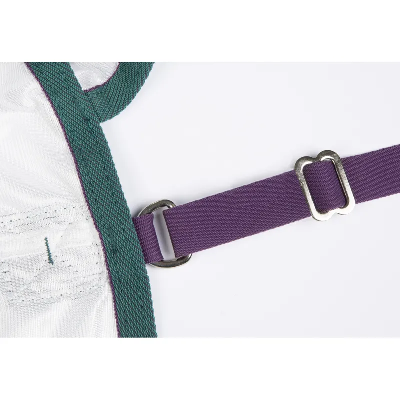 Shires Highlander Plus Fly Sheet Combo Rug - White-8