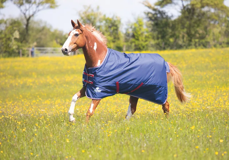 Shires Tempest Original Air Motion Turnout Rug - Navy-1