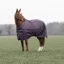 Shires Typhoon 100g Turnout Rug - Black Cherry