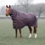 Shires Typhoon 100g Combo Turnout Rug - Black Cherry