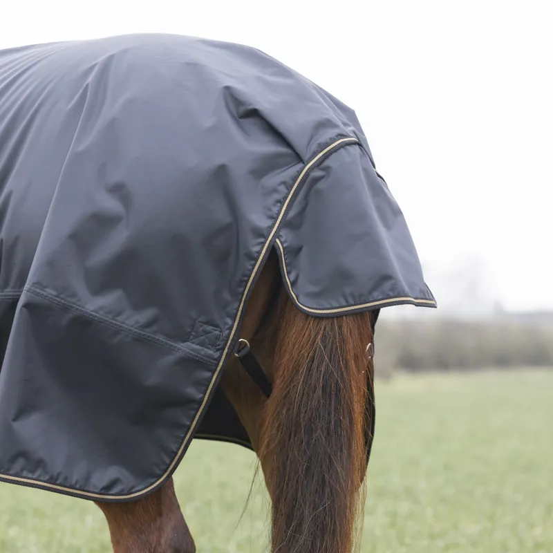 Shires Typhoon 50g Combo Turnout Rug - Black-4