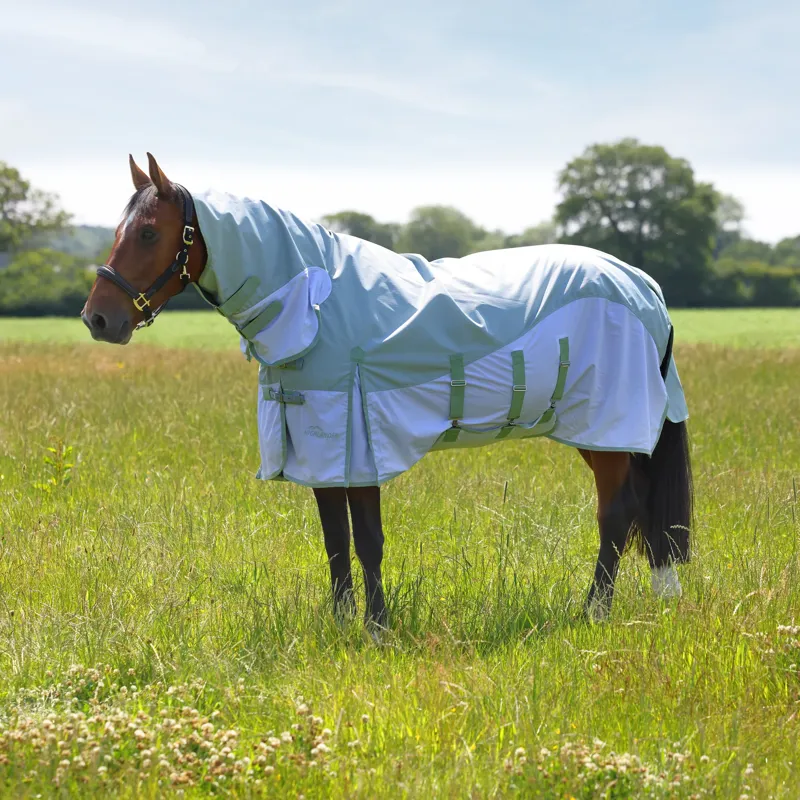 Shires Highlander Plus Waterproof Fly Rug - Sage