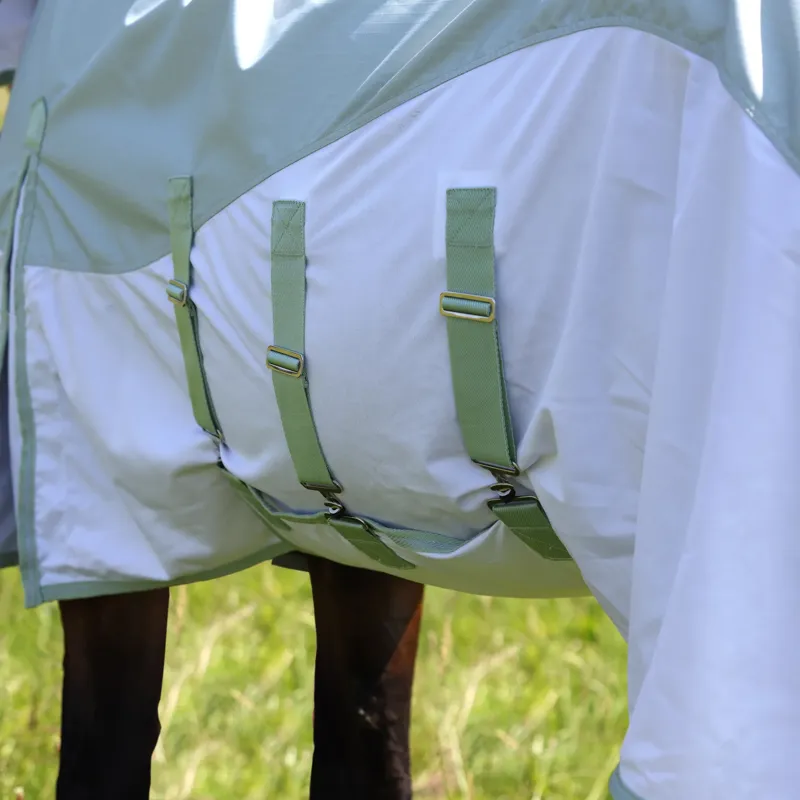 Shires Highlander Plus Waterproof Fly Rug - Sage-2