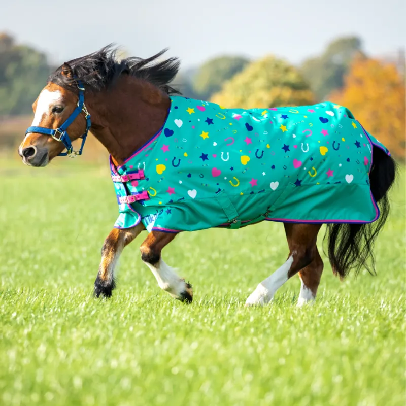 Shires Tikaboo 100g Turnout Rug - Sunny Shetland