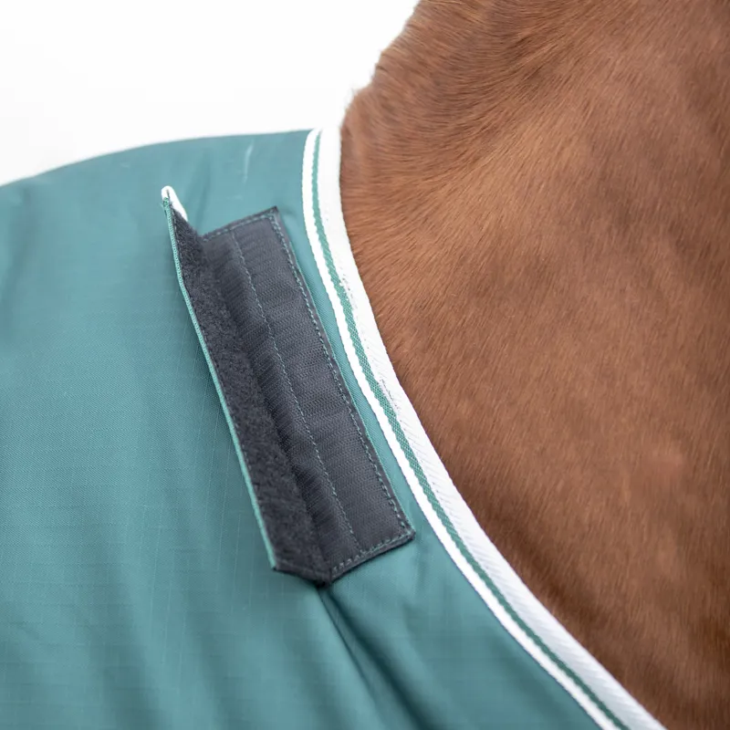 Shires Highlander Original 300g Turnout Rug and Neck Set - Green-3