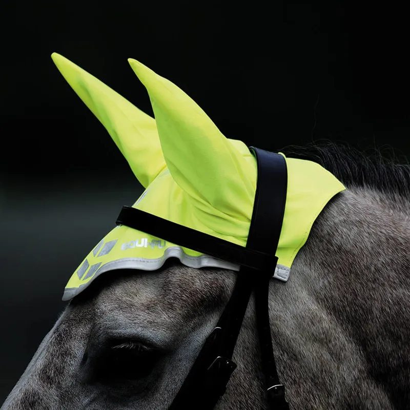 Shires Equi Flector Fly Veil - Yellow