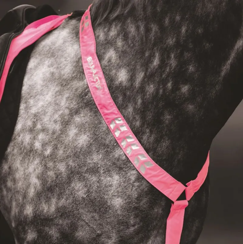 Shires Equi Flector Breastplate - Pink