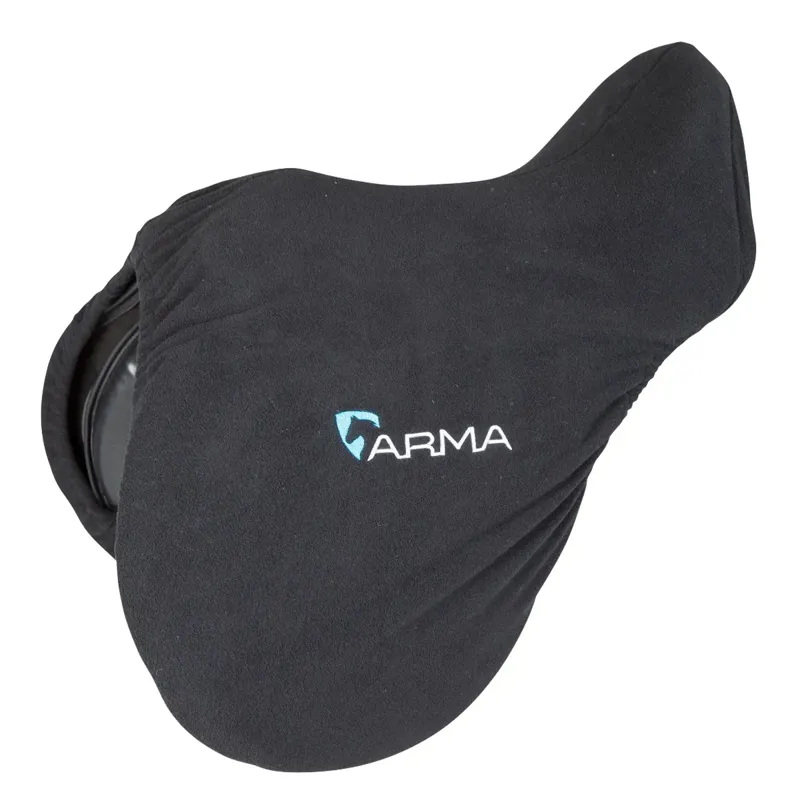 Shires ARMA Fleece Saddle Cover - Black