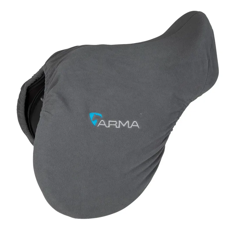 Shires ARMA Fleece Saddle Cover - Grey