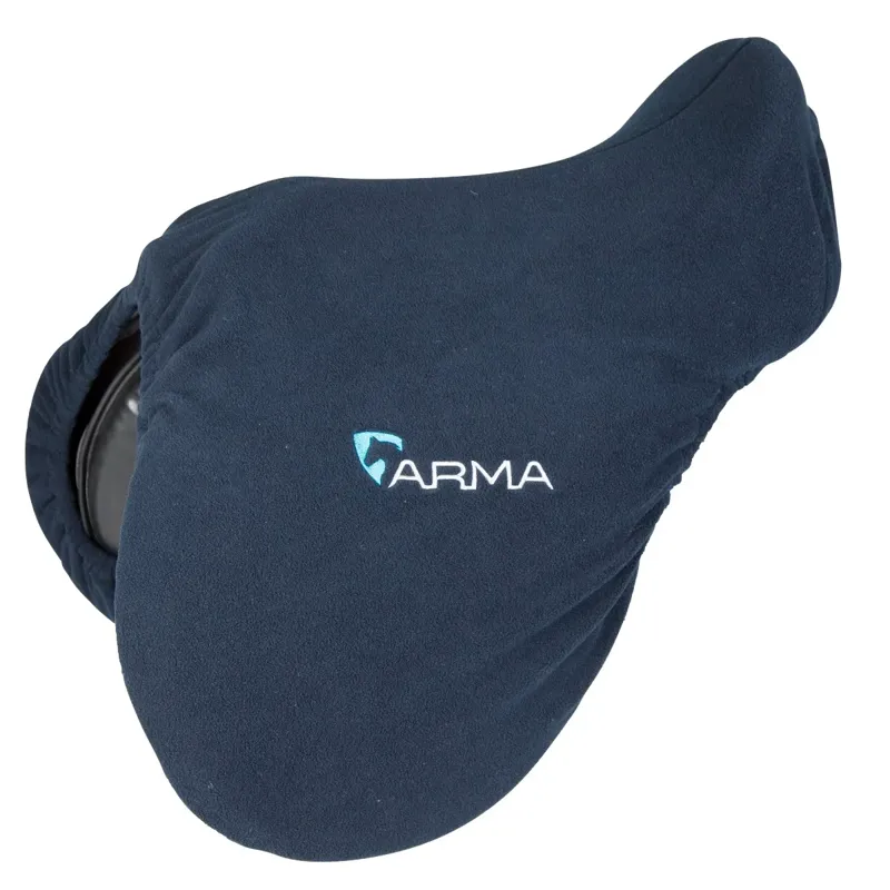 Shires ARMA Fleece Saddle Cover - Navy