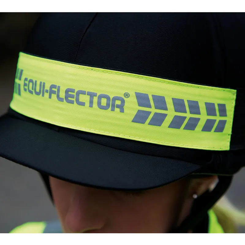 Shires Equi Flector Hat Band - Yellow