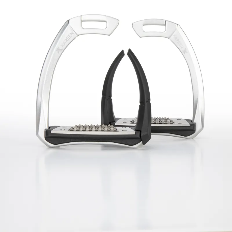 Shires Karben Ultra Grip FX Stirrups - Black