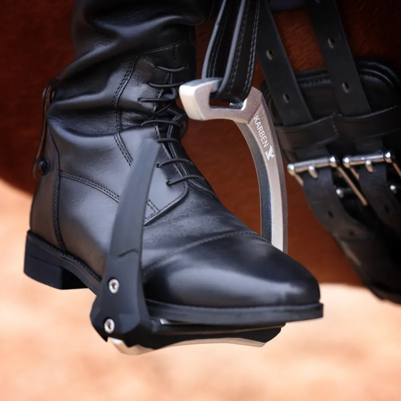 Shires Karben Ultra Grip FX Stirrups - Black-7