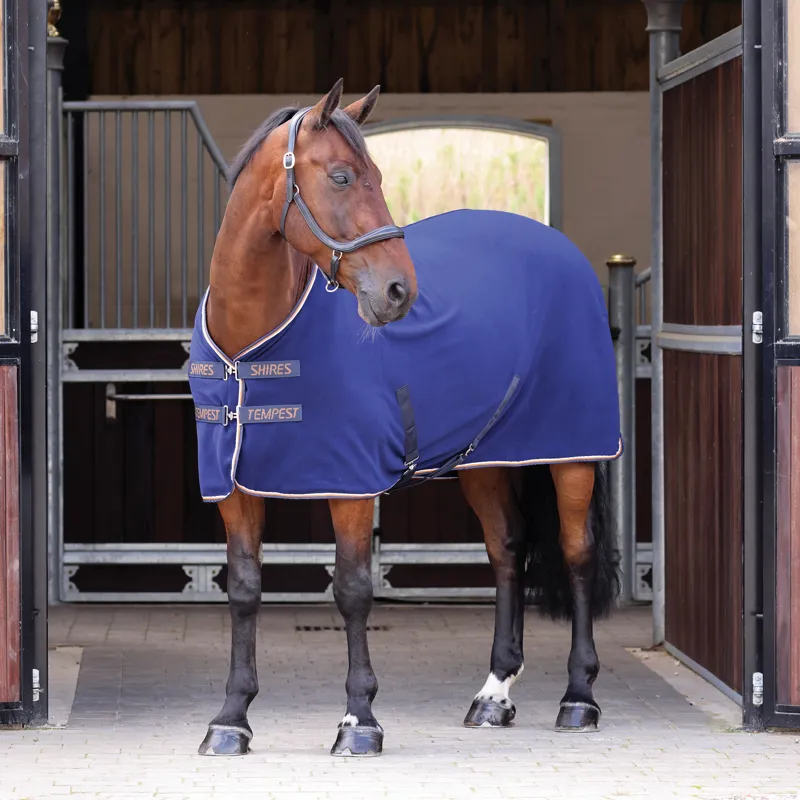Shires Tempest Original Fleece Rug - Navy