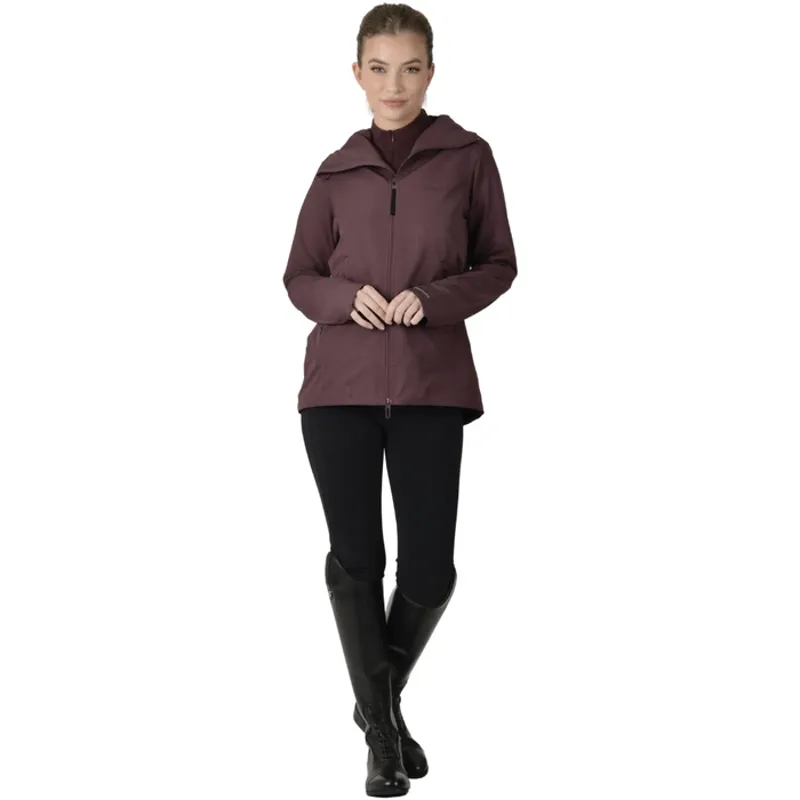 WeatherBeeta Abrasion Proof Stretch Riding Ladies Jacket - Mulberry-1