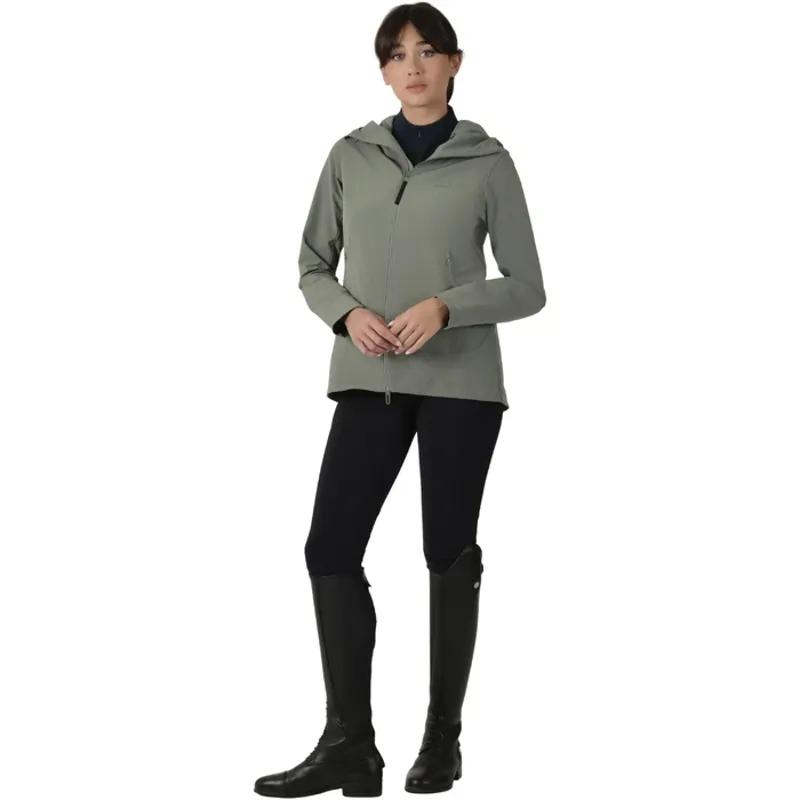 WeatherBeeta Abrasion Proof Stretch Riding Ladies Jacket -  Olive Leaf-2