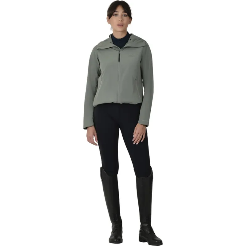 WeatherBeeta Abrasion Proof Stretch Riding Ladies Jacket -  Olive Leaf-3