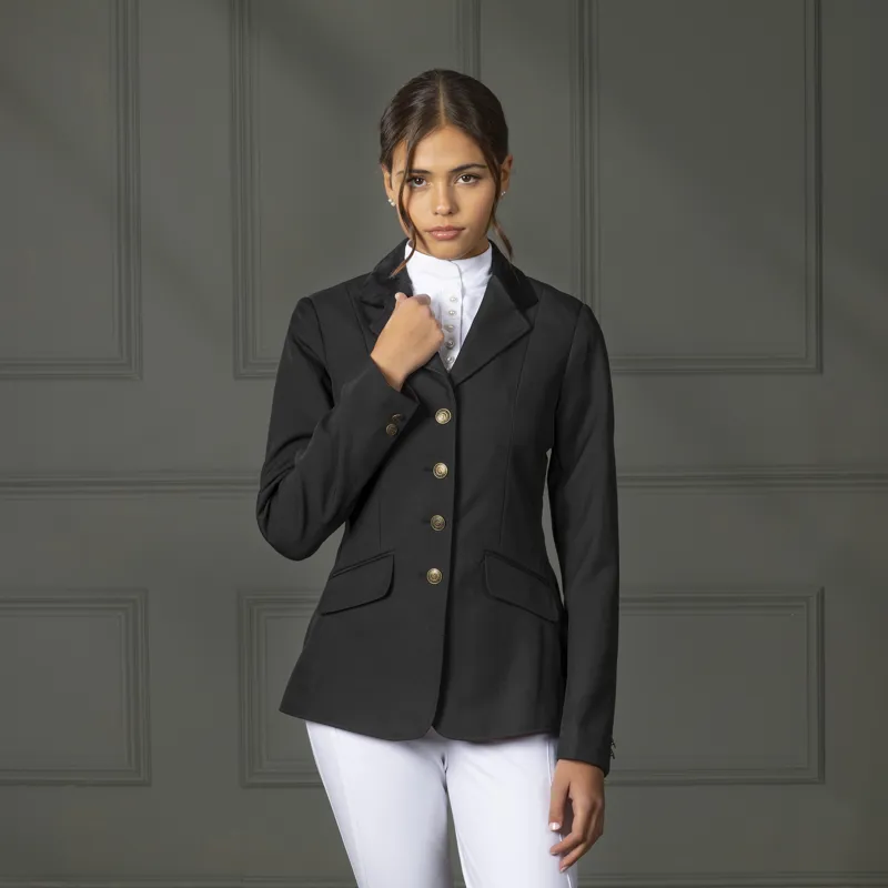 Shires Aston Ladies Show Jacket - Black-1