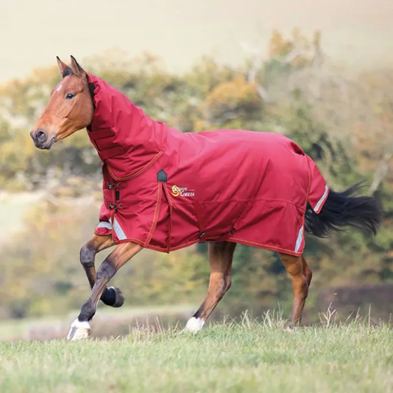 Shires StormCheeta 200g Combo Turnout Rug - Red