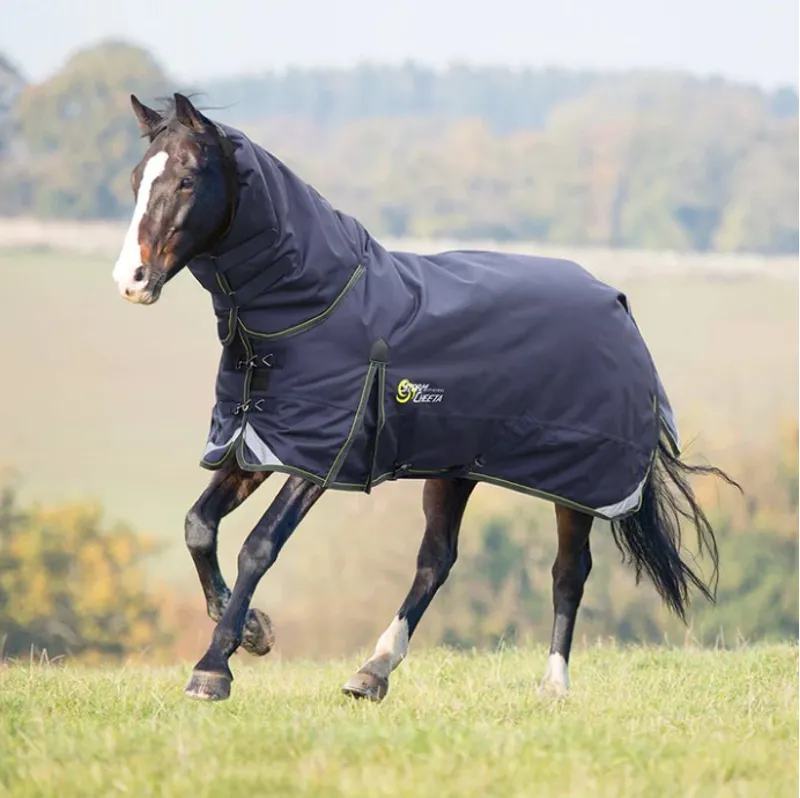 Shires StormCheeta 300g Combo Turnout Rug - Navy