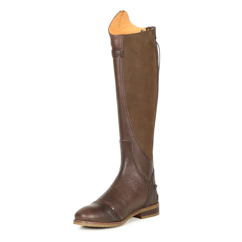 Shires Moretta Amalfi Leather Riding Boots - Brown-1