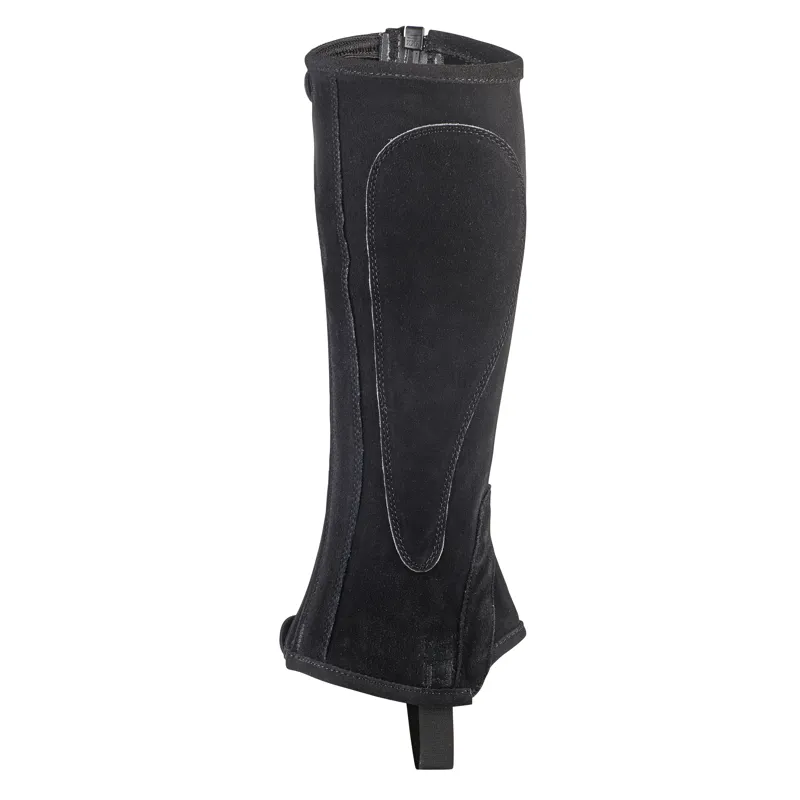 Shires Moretta Suede Half Chaps - Black-4