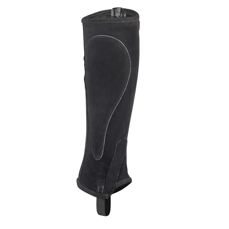 Shires Moretta Suede Half Chaps - Black-3