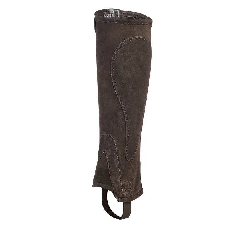 Shires Moretta Suede Half Chaps - Brown-3