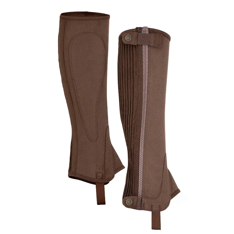 Shires Moretta Childs Amara Half Chaps - Brown-1