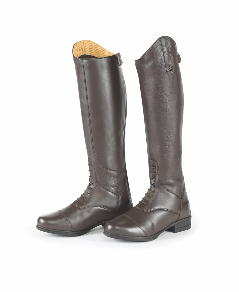 Shires Moretta Gianna Children's Riding Boots - Brown-1