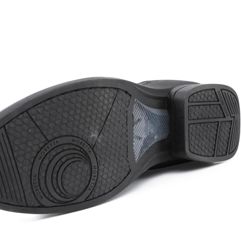 Shires Moretta Alessia Leather Paddock Boots - Black-8