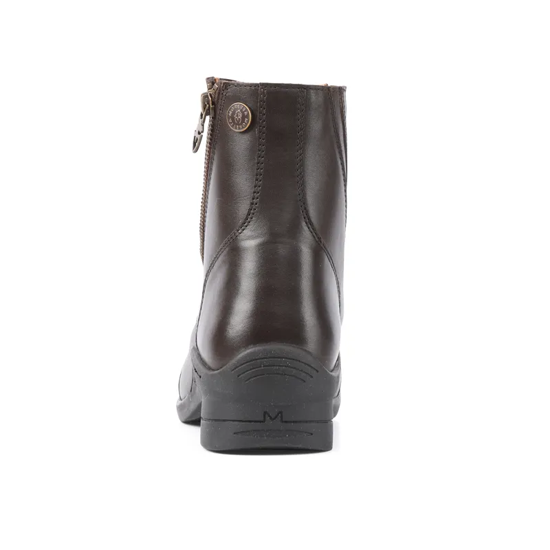 Shires Moretta Alessia Leather Paddock Boots - Brown-4