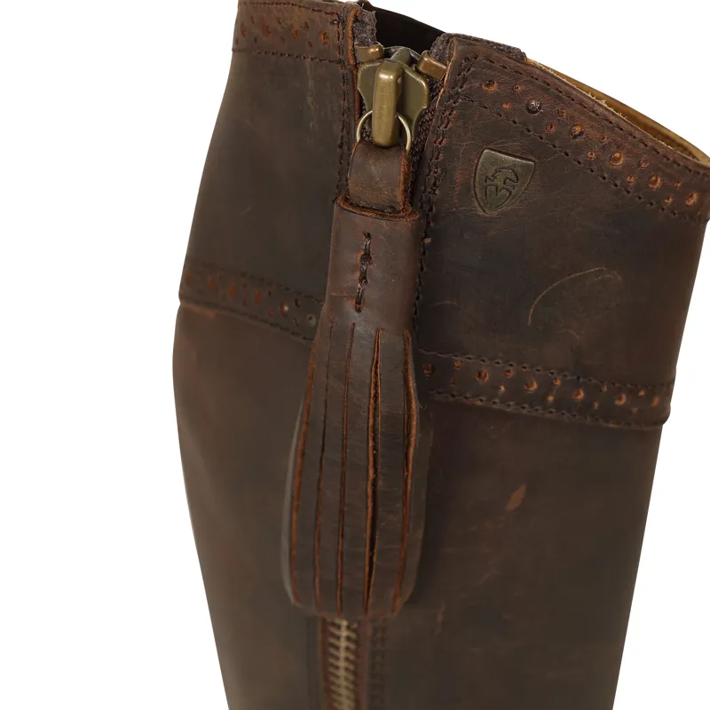 Shires Moretta Alessandra Children's Country Boots - Chocolate-4